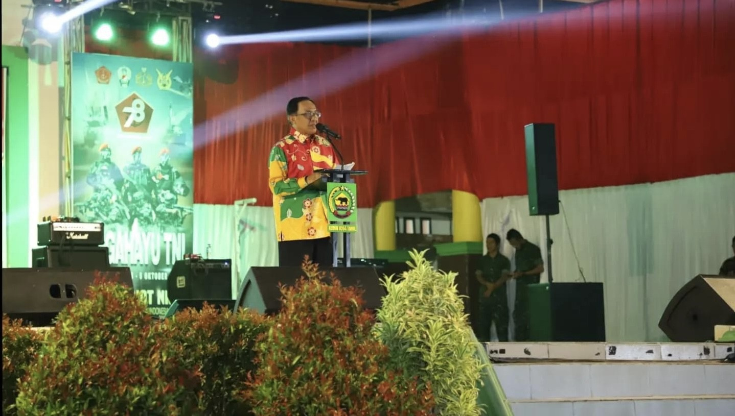 Berlangsung Meriah, Bupati Wardan Tutup Pekan Ragam Budaya Nusantara Rangka HUT TNI ke-78 