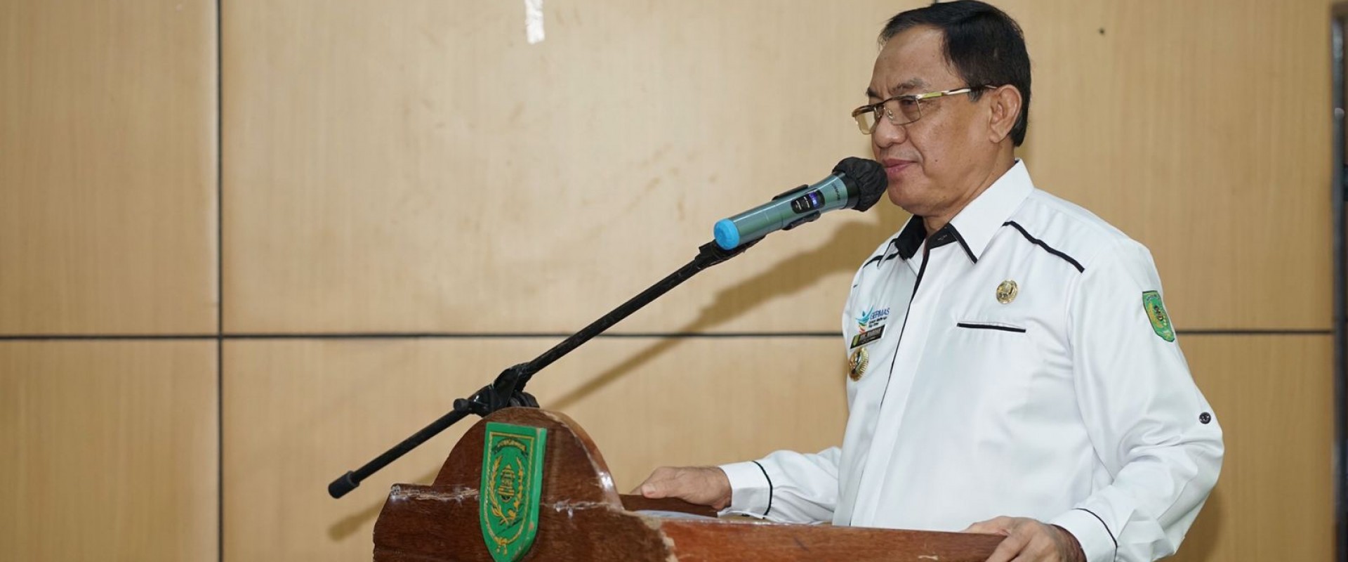 Bupati HM Wardan MP Buka Pelatihan Ekspose Pembangunan dan Potensi Desa Kab. Inhil