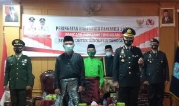 Pemkab Merangin Ikuti Upacara Hari Lahir Pancasila