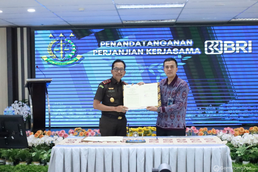 Kejati Riau Melakukan Penandatanganan MoU dengan BRI Regional Office Pekanbaru