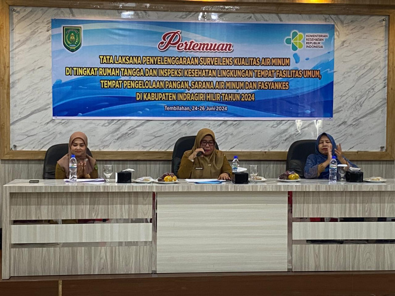 Upaya Ciptakan Lingkungan Bersih, Dinkes Gelar Pertemuan Tatalaksana Penyelenggaraan Kesehatan