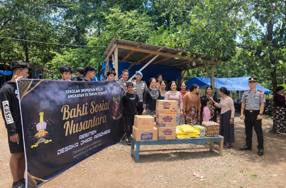 Siswa Setukpa Angkatan 55 Polda Jambi Gelar Bakti Sosial, Salurkan Bantuan ke Panti Asuhan dan SAD