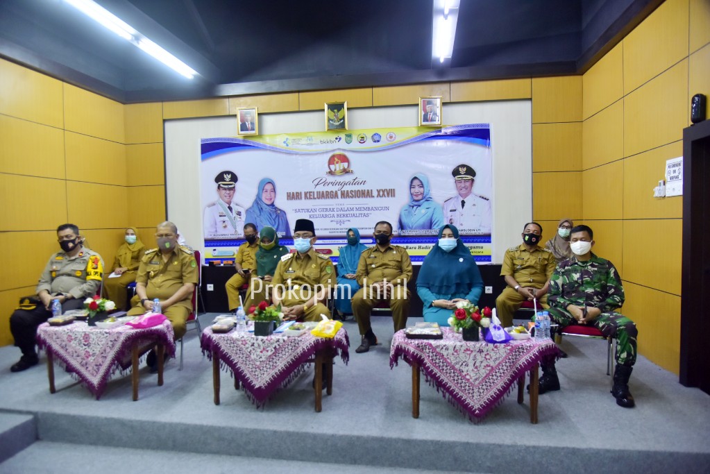 HARGANAS Ke-XXVII TH 2020 Provinsi Riau Bupati HM.Wardan; Momentum Meningkatkan Ketahanan Keluarga