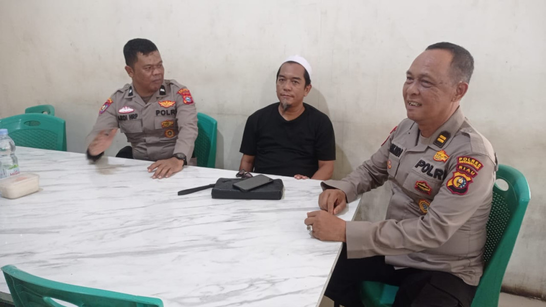 Colling System, Polres Inhil Sambangi Tokoh Masyarakat