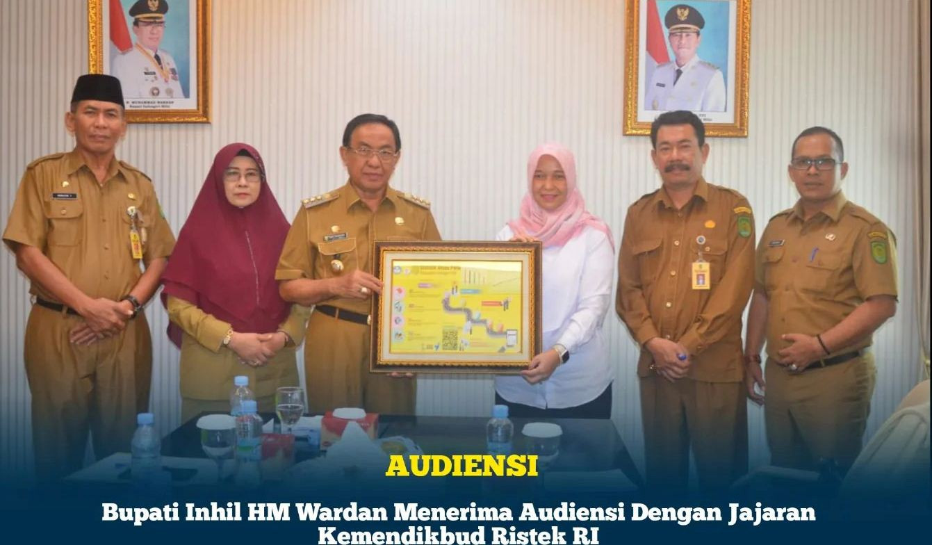 Audiensi Bupati Inhil Dengan Kemendikbud Ristek RI