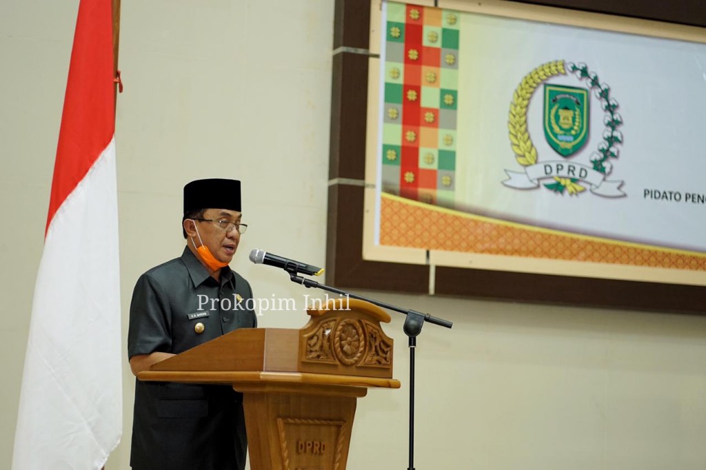 Bupati HM.Wardan Sampaikan Pidato Pengantar LKPJ TH 2019