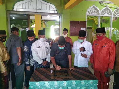 Bupati Siak Resmikan Masjid Al Anshor