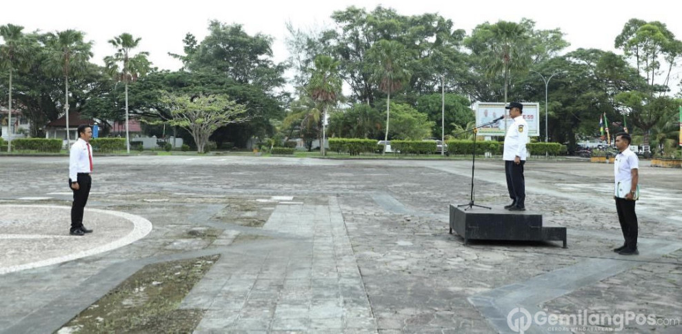 Pimpin Apel Pagi Gabungan Di Lingkungan Pemkab Inhil, Pj. Bupati Herman Minta ASN Berinovasi Serta Meningkatkan Kualitas Pelayanan