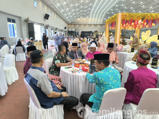 Pj Bupati Inhil Hadiri Pesta Pernikahan Purna Praja Dharma Ashta Brata IPDN di Gedung PSMTI Tembilahan