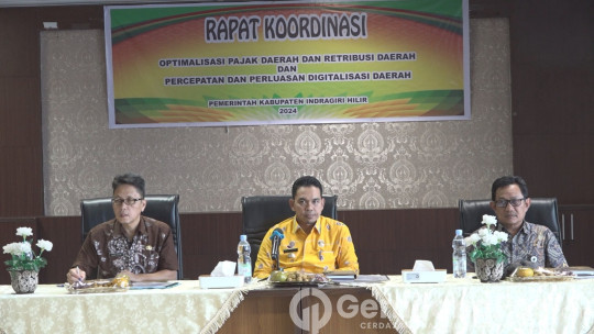 Pimpin Rakoor Optimalisasi Pajak Daerah, Pj.Bupati H.Erisman Yahya Ajak Steak Holder Terus Menggali Potensi PAD