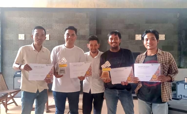 Jurnalis Menang Telak di Turnamen Domino HUT Jambi Ke-68
