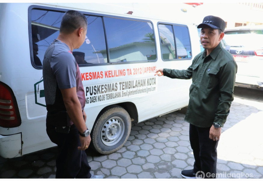 GALERI: Pj. Bupati Inhil Sidak Puskesmas Tembilahan dan Puskesmas Gajah Mada