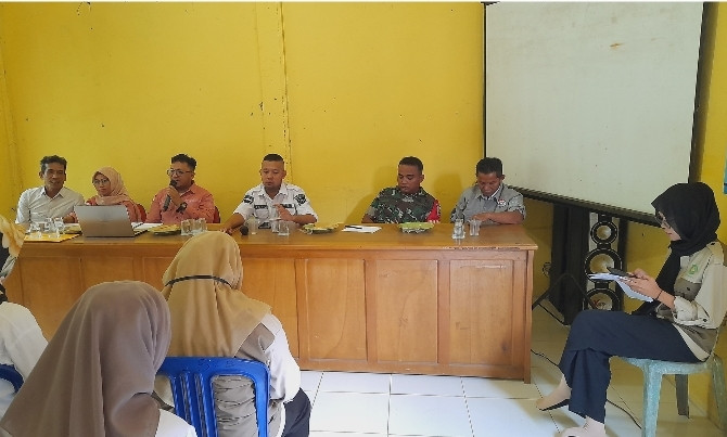 Pemdes Lubuk Besar Sambut Sosialisasi Pajak oleh Bapenda Inhil