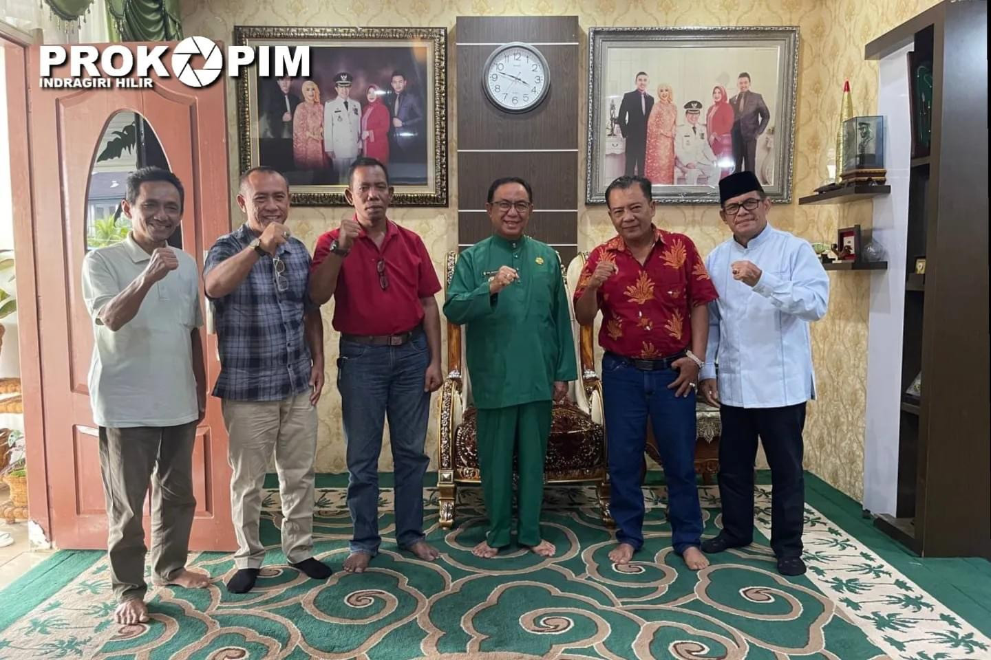 Bupati Inhil Sambut Baik Kunjungan Silaturahmi Pengurus IKBR Inhil 