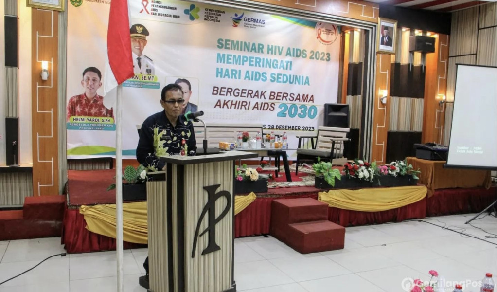 Hari AIDS Sedunia, Pj Bupati Inhil Buka Seminar HIV dan AIDS