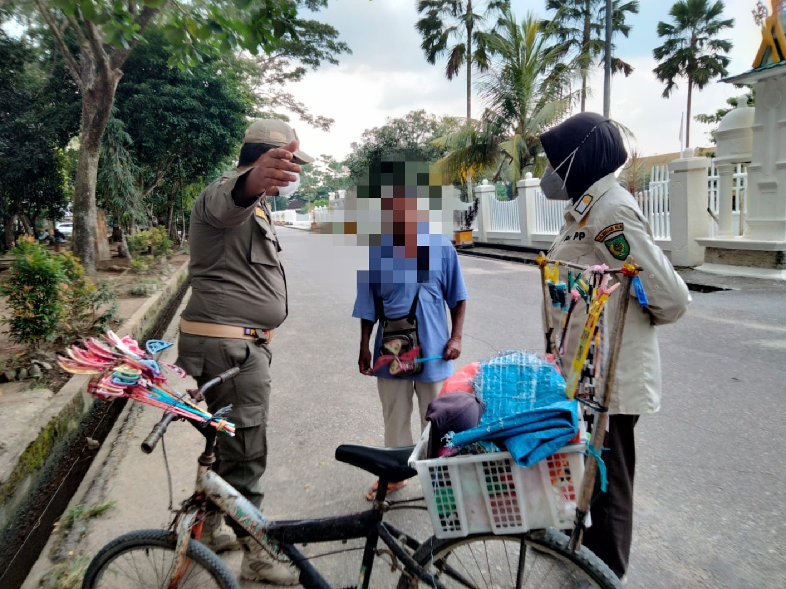 Satpol PP Inhil Gencar Lakukan Pengawasan PKL