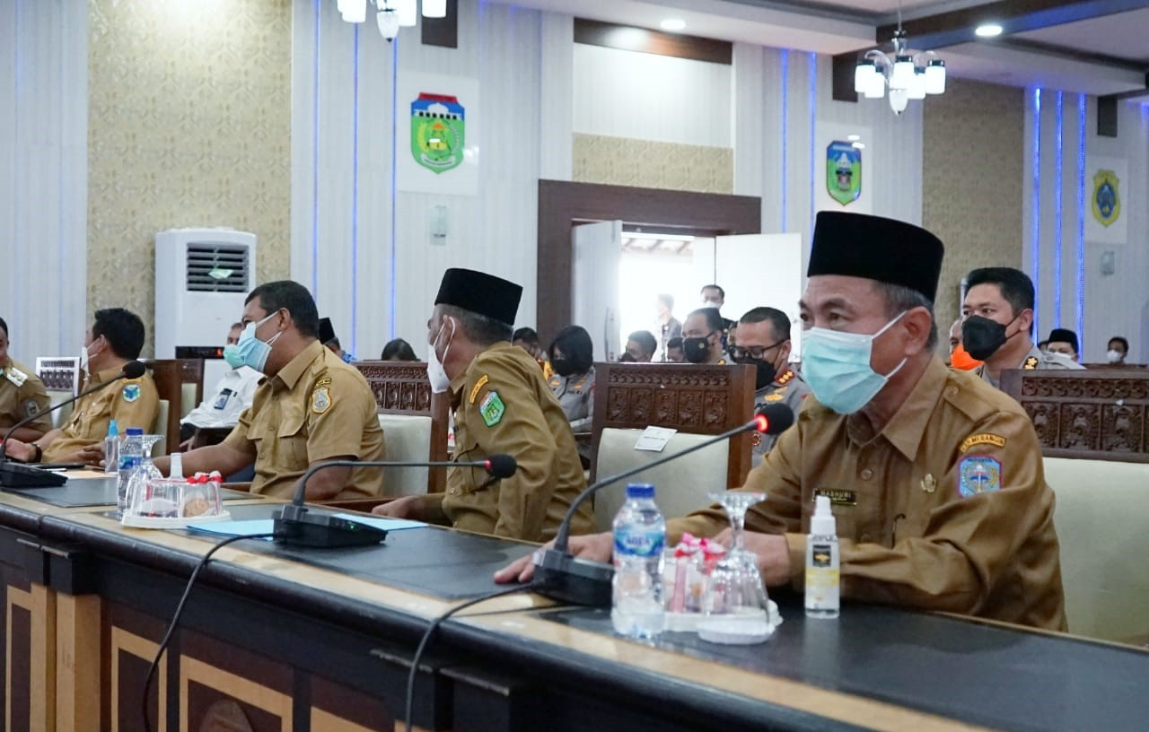 H Mashuri Laporkan Kondisi Karhutla Merangin ke Guberunur