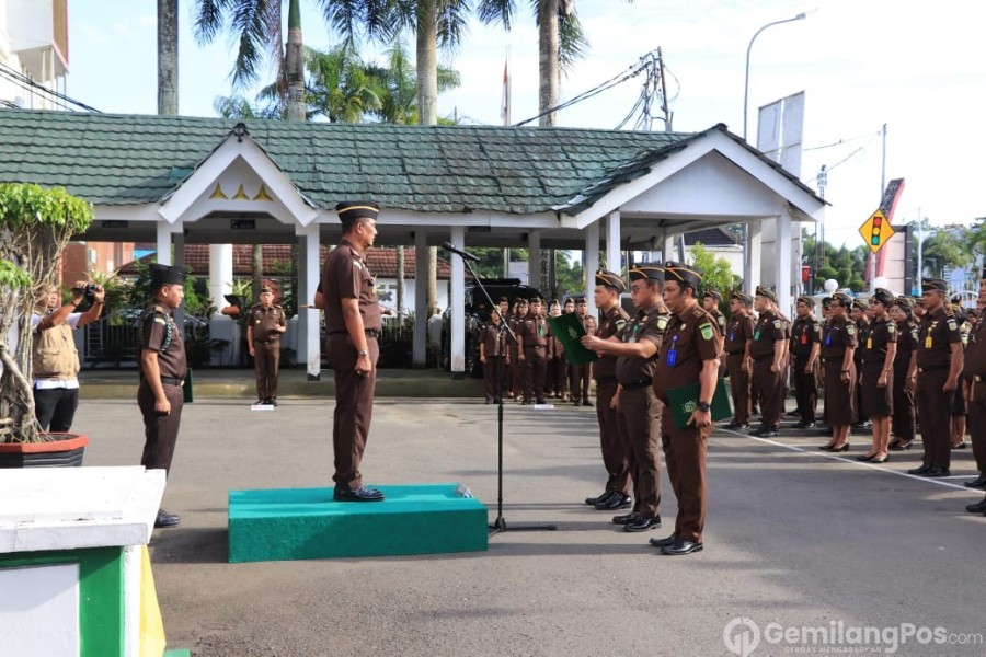 Kajati Maluku Agoes SP Pimpin Upacara HUT Persatuan Jaksa Indonesia (PERSAJA) Ke-74
