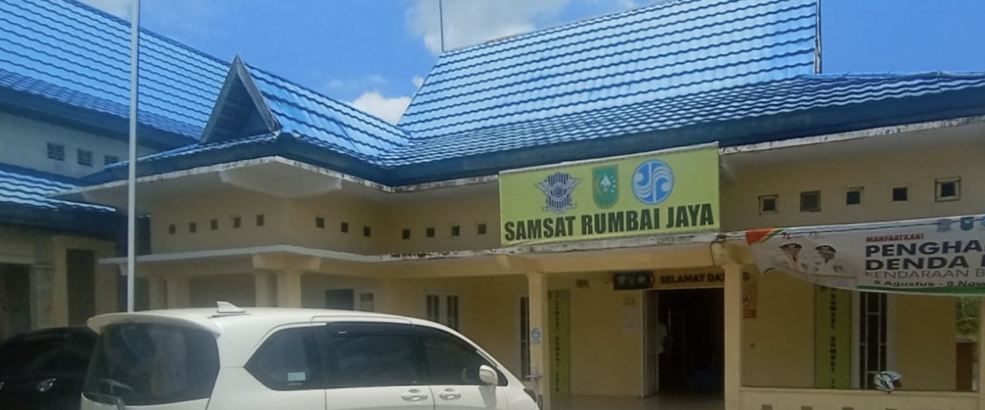 Kantor Unit Samsat Rumbai Jaya Ajak Masyarakat Manfaatkan Penghapusan Denda Pajak Kendaraan Bermotor Tahun 2021