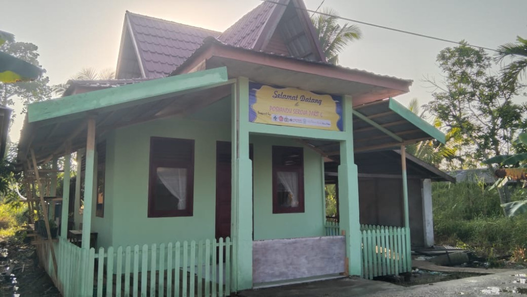 Kepala Puskesmas Teluk Pinang Lakukan Revitalisasi Posyandi Seroja Secara Swadaya