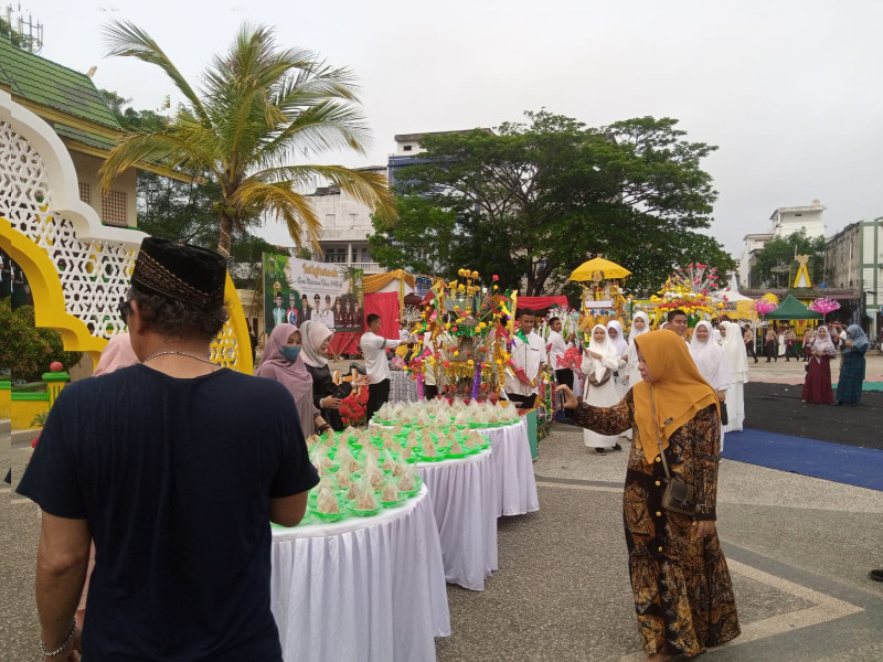 Gema Muharram, Disparporabud Inhil Gelar Pameran Kue Asidah
