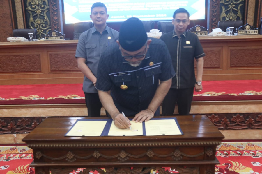 Kolaborasi Pjs. Gubernur dan DPRD dalam Mewujudkan Jambi Bebas Asap Rokok