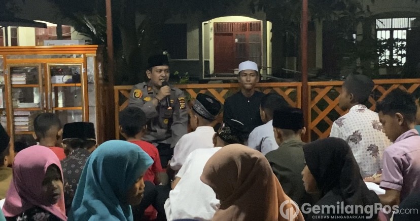 Program Maghrib Mengaji Polsek Tembilahan Hulu Dapat Respon Posisif Masyarakat