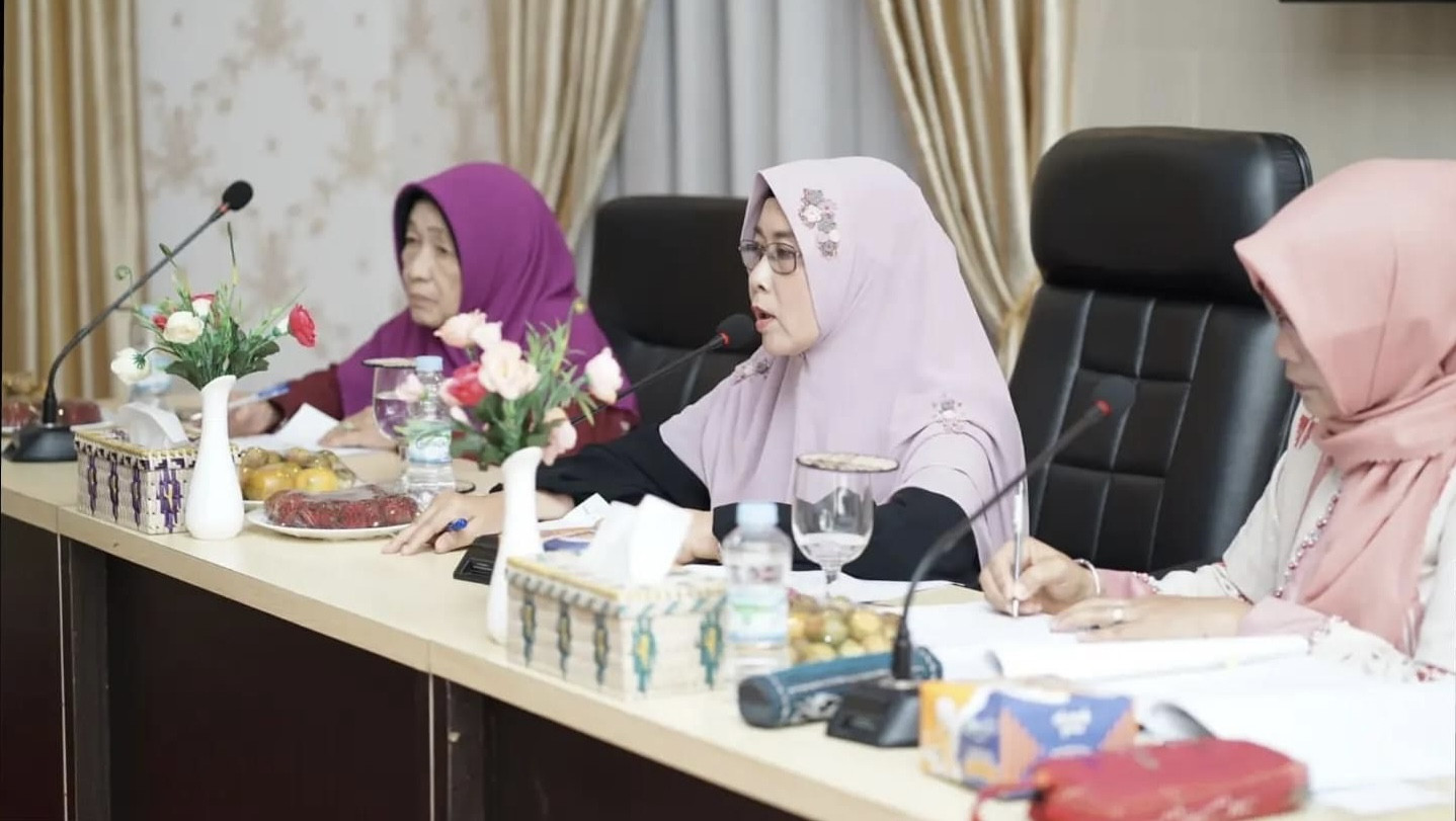 Ketua TP PKK Zulaikhah Laksanakan Persiapan Monev di Inhil 