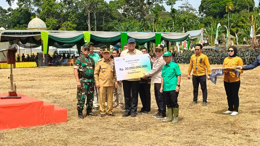 Luar Biasa !!! Era Gubernur Al Haris Provinsi Jambi Terima Bantuan Dana Besar dari Kementerian Pertanian