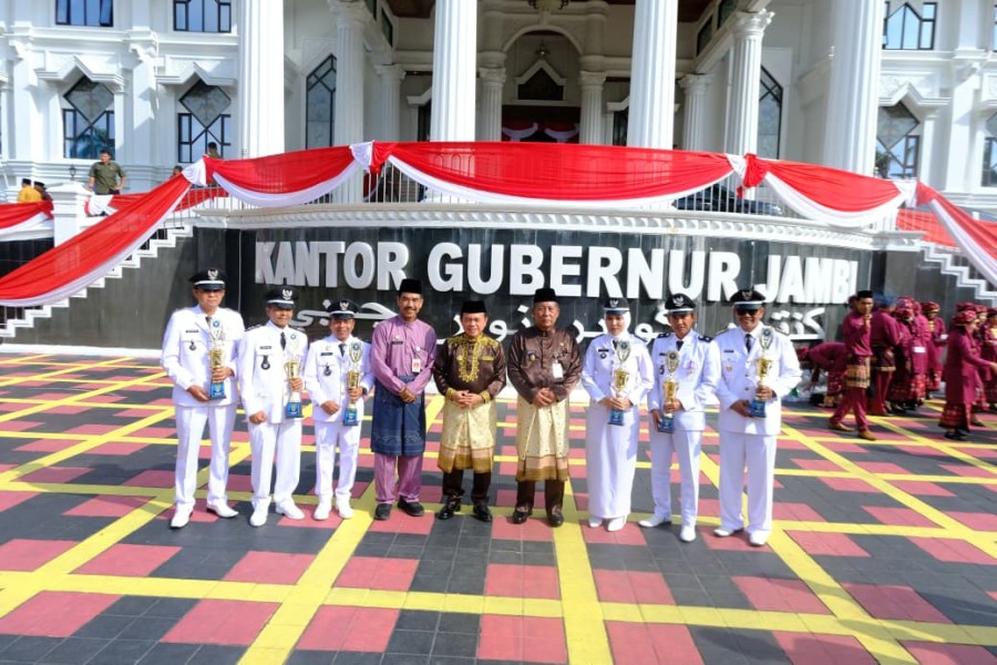 Upacara HUT ke-69 Provinsi Jambi, Momentum Perkuat Kolaborasi Menuju Jambi MANTAP