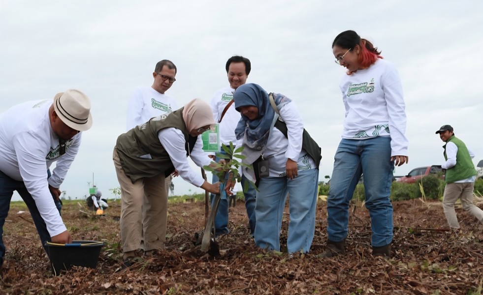 PT SAS dan Group Rehabilitasi Hutan Gambut Jambi Seluas 2 Ribu Hektar, Direktur Kemenhut: Ini Jadi Percontohan Nasional