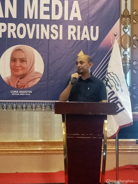 Kadiskominfotik Riau Resmi  Buka Workshop SEO Media Perusahaan Pers SMSI Riau