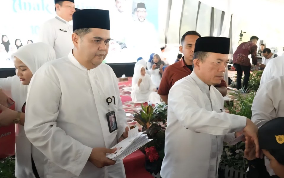 Bank Jambi Tebar Kepedulian di 10 Muharram, Berpartisipasi Dalam Santunan untuk 2.000 Anak Yatim di Jambi