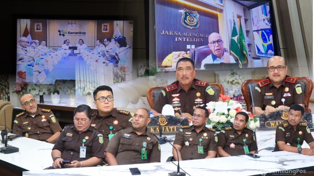 Pembentukan Koperasi Desa/Kelurahan Merah Putih, JAM Intel Secara Virtual Beri Himbauan Kepada Kejaksaan Di Seluruh Indonesia