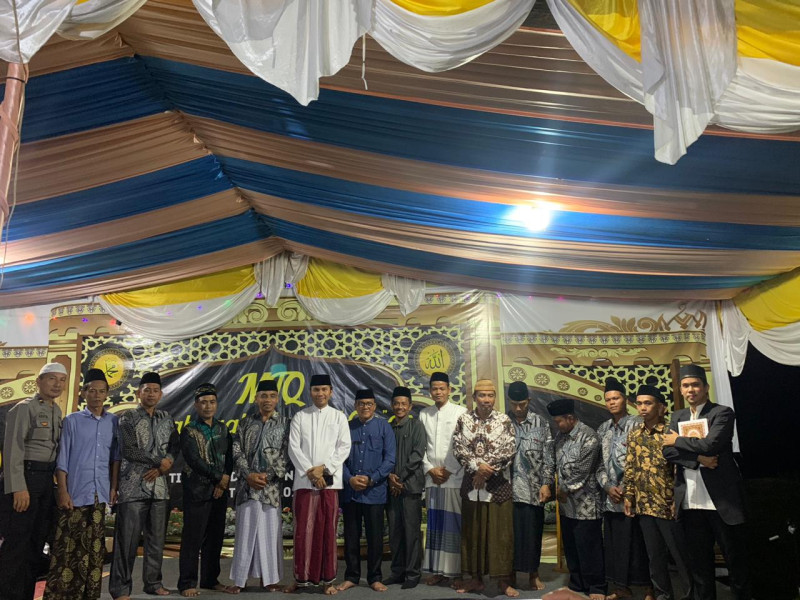Ketua DPRD Jambi Edi Purwanto Hadiri Pembukaan MTQ ke 12 tingkat Desa Sungai Gelam