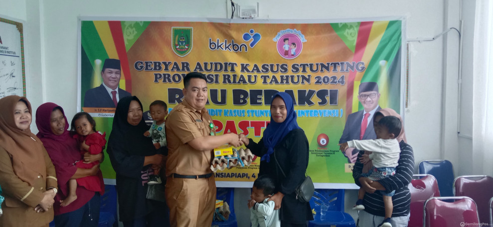 DP2KBP3A Rohil Bersama Puskesmas Bagansiapiapi Ikuti Gebyar Audit Kasus Stunting