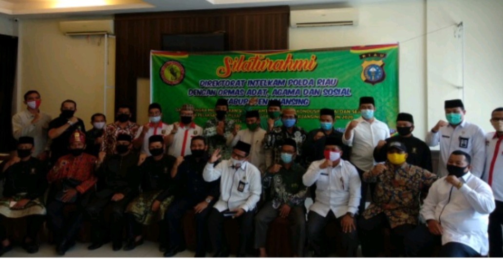 Sejumlah Ormas Kuansing Silaturahim ke Kapolda Riau