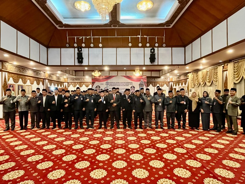 Puluhan Pejabat Eselon II, III dan IV Pemprov Jambi Dilantik, Berikut Nama-namanya