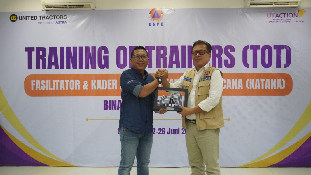 United Tractors Gandeng BNPB Latih Kader Desa Lewat Program KATANA
