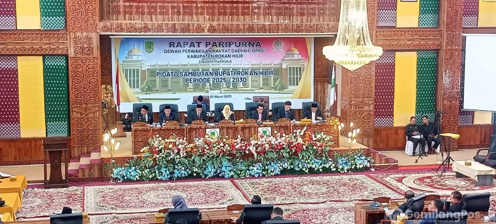Pidato Sambutan di DPRD Rohil, H.Bistamam - Jhony Charles : Kita Bangun Rohil Bersama