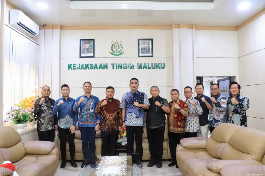 KAJATI AGOES SP, TERIMA BAIK KUNJUNGAN SILATURAHMI EXECUTIVE GENERAL MANAGER PT. PERTAMINA PAPUA MALUKU