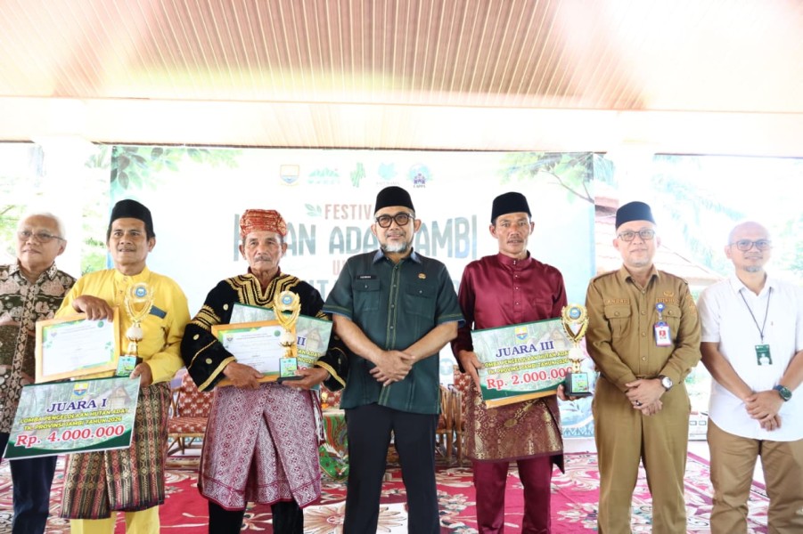 Festival Hutan Adat Jambi Resmi Dibuka, Sekda Sudirman Tegaskan Komitmen Wujudkan Nusantara Lestari