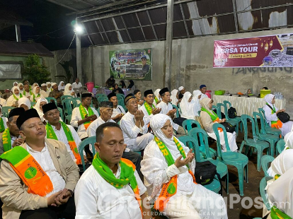 Pj.Bupati Inhil Silaturahmi dan Pelepasan Jamaah Umrah