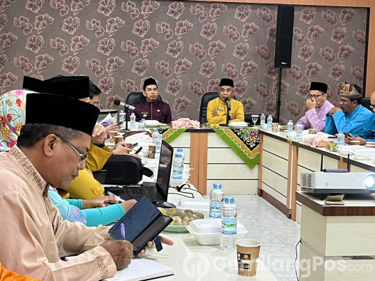 Pj Bupati Inhil Pimpin Rapat Koordinasi Penanggulangan Kemiskinan Ekstrem