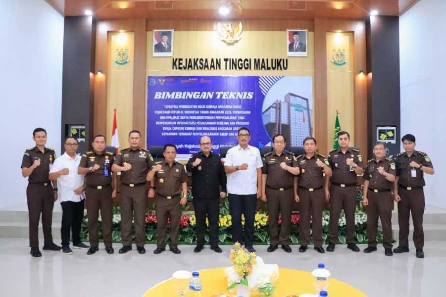 Bawa Materi Terkait Strategi Peningkatan NKA, Biro Perencanaan Kejagung RI Kunjungi Maluku