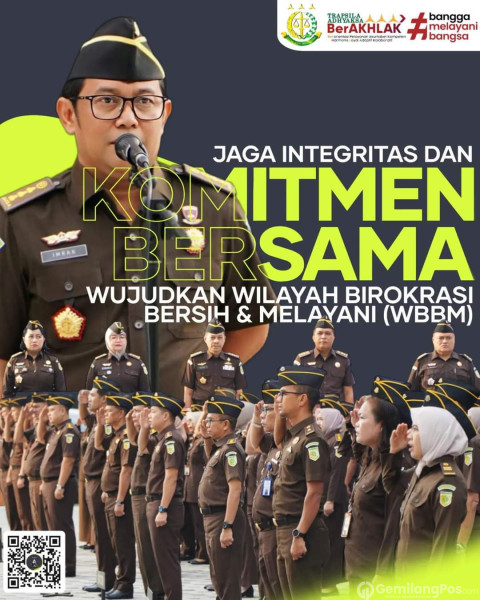 Aspidsus Kejati Riau Penerima Apel Kerja Pagi