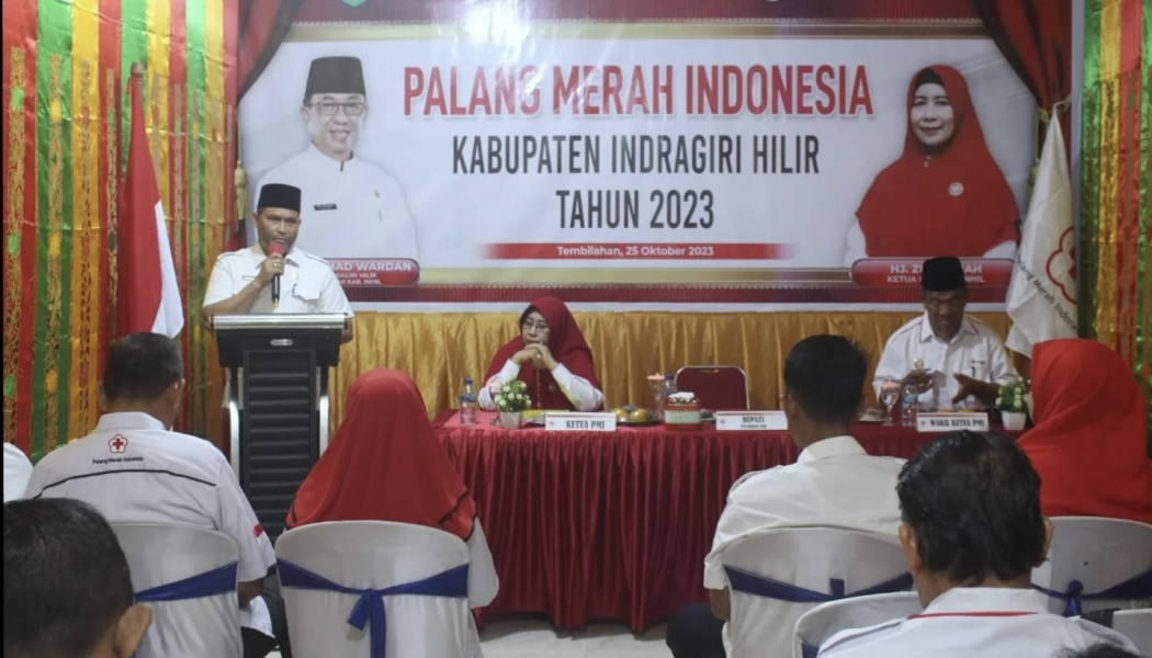 PMI Inhil Gelar Musyawarah Kerja Tahun 2023