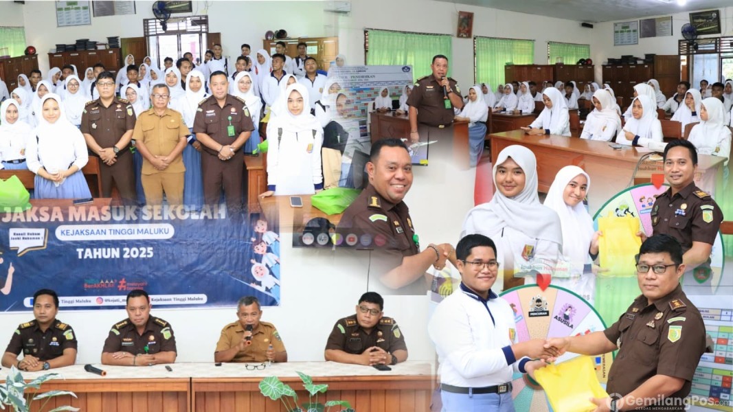 Tim JMS Kejati Maluku Bentuk Agen Of Change di SMA Negeri 13 Ambon Cegah Bullying Dan Penyalahgunaan Medsos