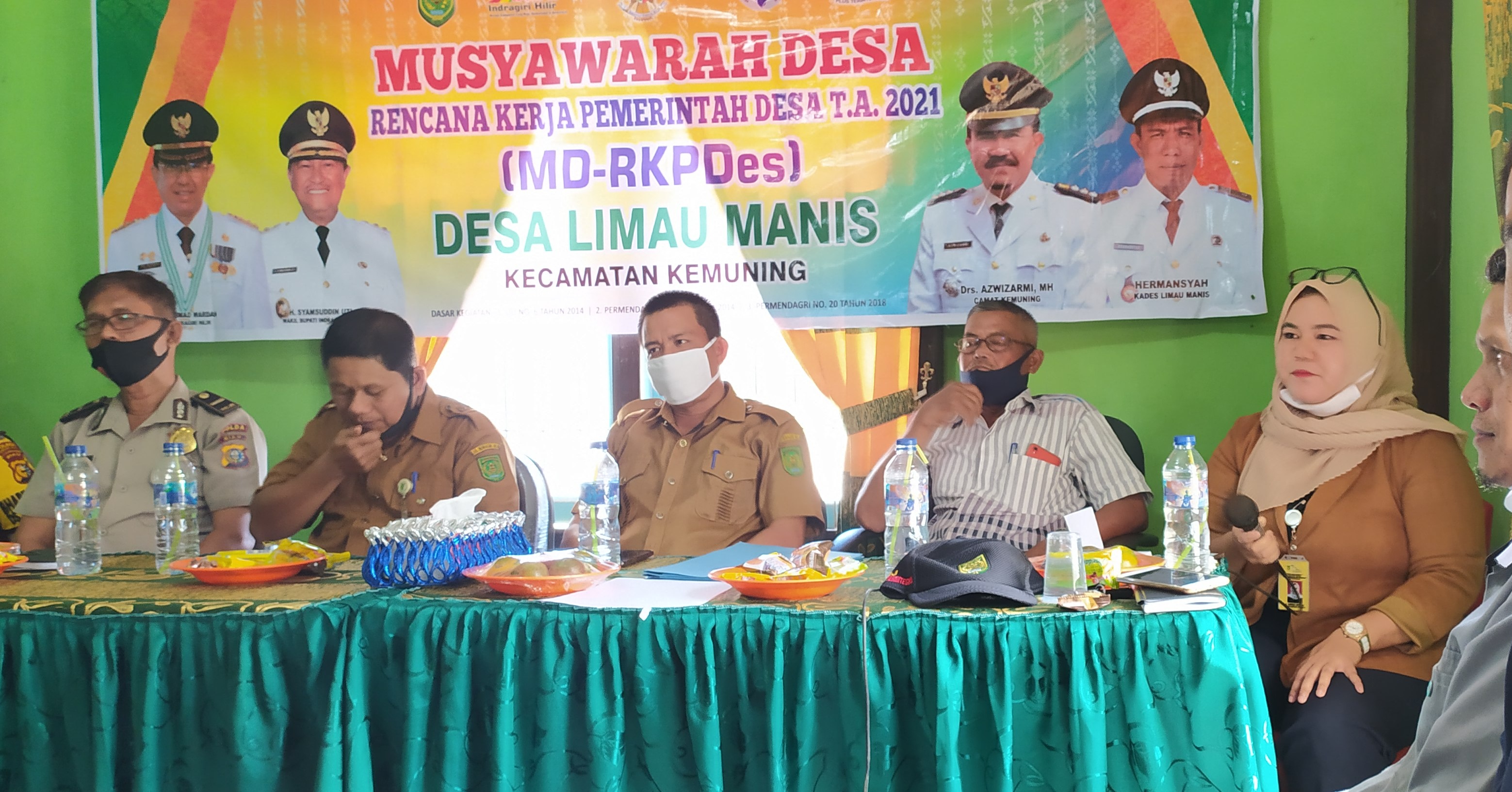 Pemdes Limau Manis Gelar MD-RKPDes Tahun Anggaran 2021