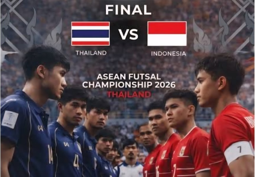 Indonesia Kandas di Final, Thailand Juara Piala AFF Futsal 2026 Usai Menang Tipis 2-1